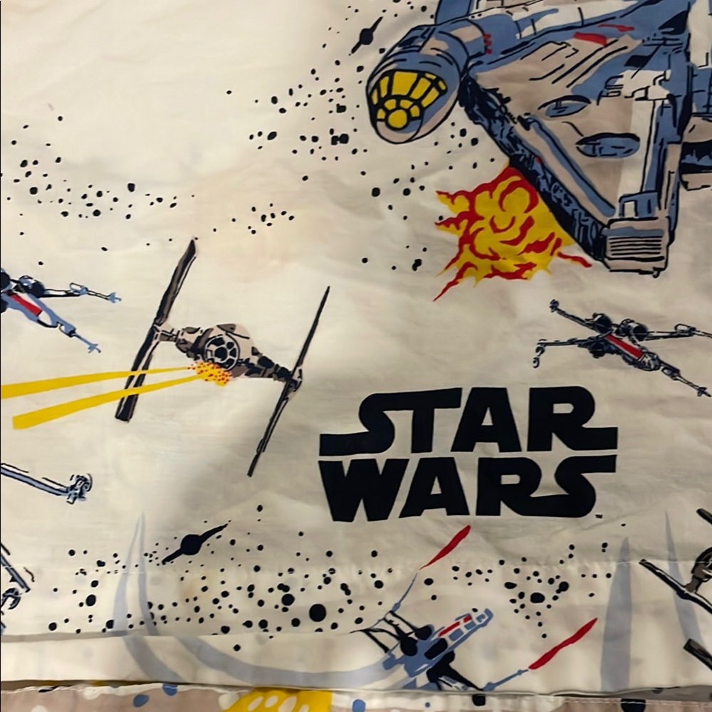 Pottery Barn Kids full size Star Wars sheet set